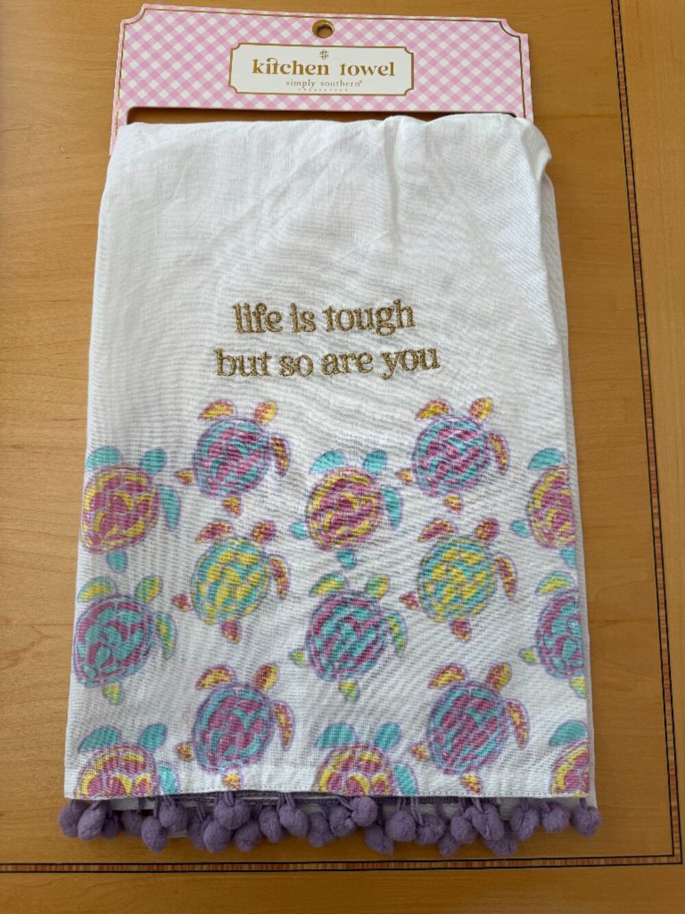 Simply Southern Turtle Towel NWT